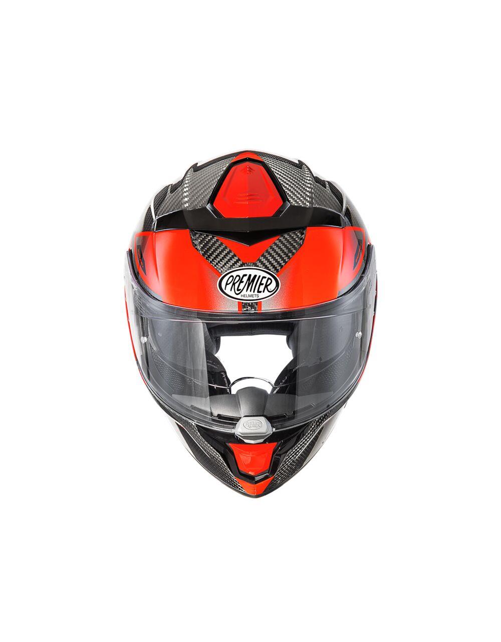 PREMIER HELMETS Devil Carbon Black Motorcycle Helmet