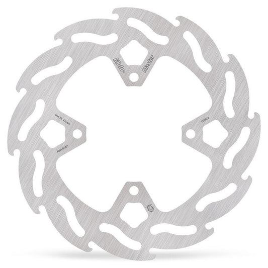 Moto-Master Flame Series Fixed Rotor For Gas Gas MC 65 2025-2026 Silver 110974