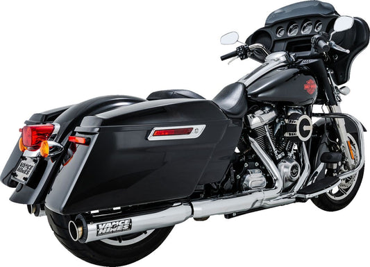 Vance & Hines Supersport Slip-On Mufflers Chrome For HD FLHRXS 1868 17-24 16721