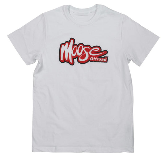 Moose Racing T-Shirt Youth Offroad White