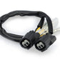 PUIG Indicator Connector Lead 180mm Black for Yamaha MT-09 25 3703N