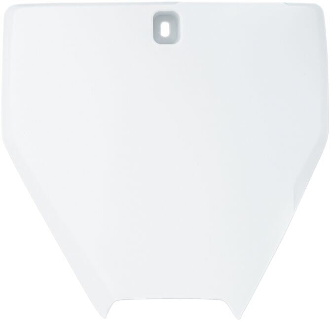 UFO FRONT NUMBER PLATE HUSQVARNA WHITE HU03386-041
