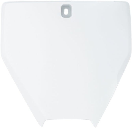 UFO FRONT NUMBER PLATE HUSQVARNA WHITE HU03386-041
