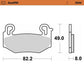 Moto-Master RoadPRO Sinder Brake Pad Front For BMW R 1300 GS 2023-2026 416701