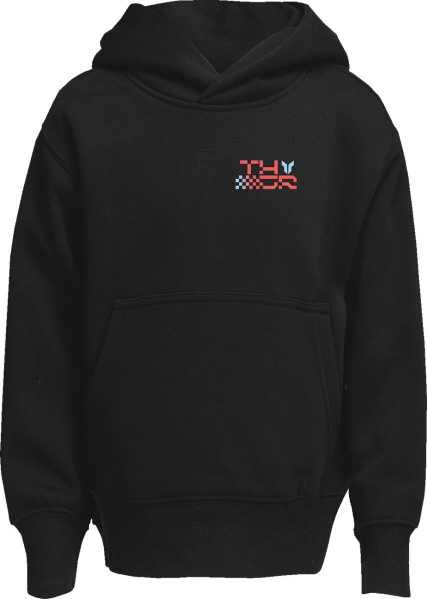 THOR Youth Vantage Pullover Hoodie Black