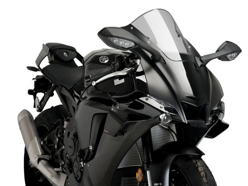 PUIG Downforce Spoilers Black for Yamaha YZF R1/M/Race 20-25 20523N