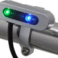 Daytona Chrome Waterproof Clamp Mount 25-40mm Micro Indicator Light 86532