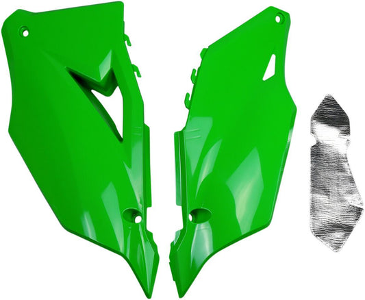 UFO Panels Side For Kawasaki KX 250-450 19-24 Green KA04752-026