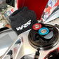 WRS Cuff Protector For Brake Reservoir Black White ME001