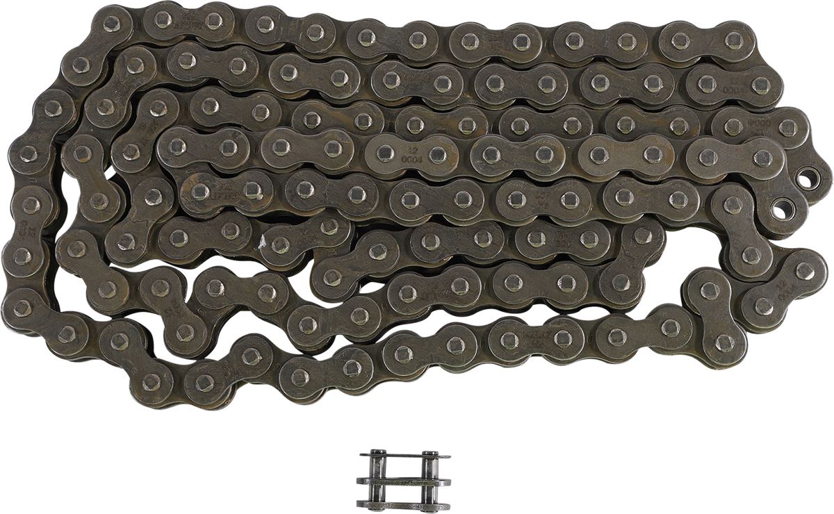 RK Motorcycle Drive Chain M520 118L NONSEAL Silver 520118CL