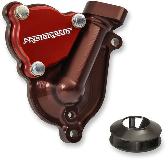 Pro Circuit Water Pump Cover with Impeller For Kawasaki KX 250 F 17-20 WPK17250