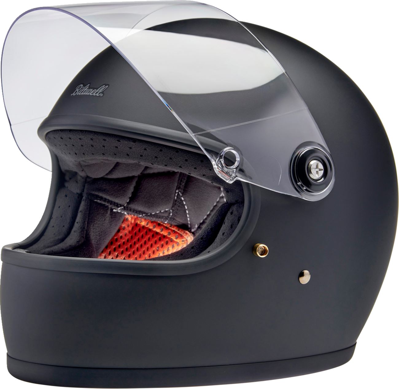 BILTWELL Gringo S White, Black Motorcycle Helmet