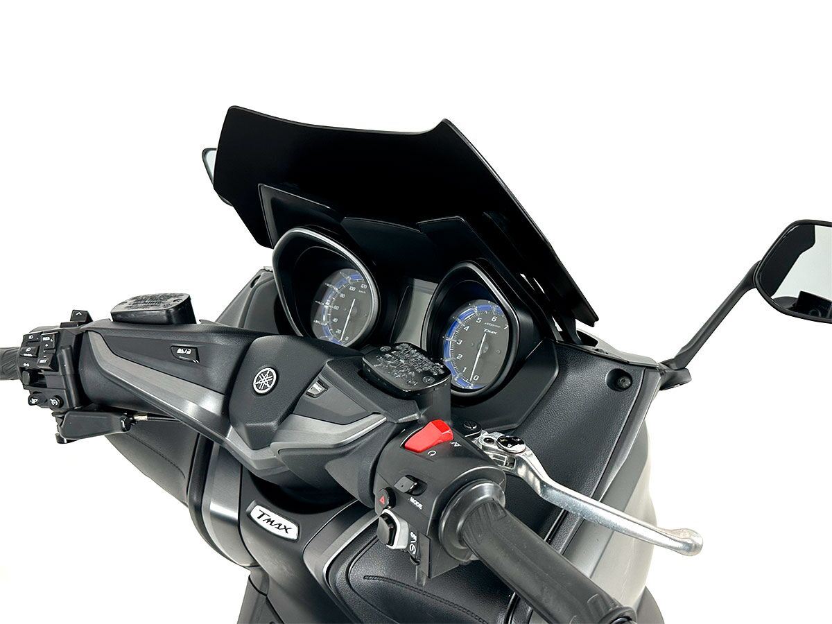 WRS Windscreen Sport Yamaha Tmax 530 Glossy Black Ya029nl