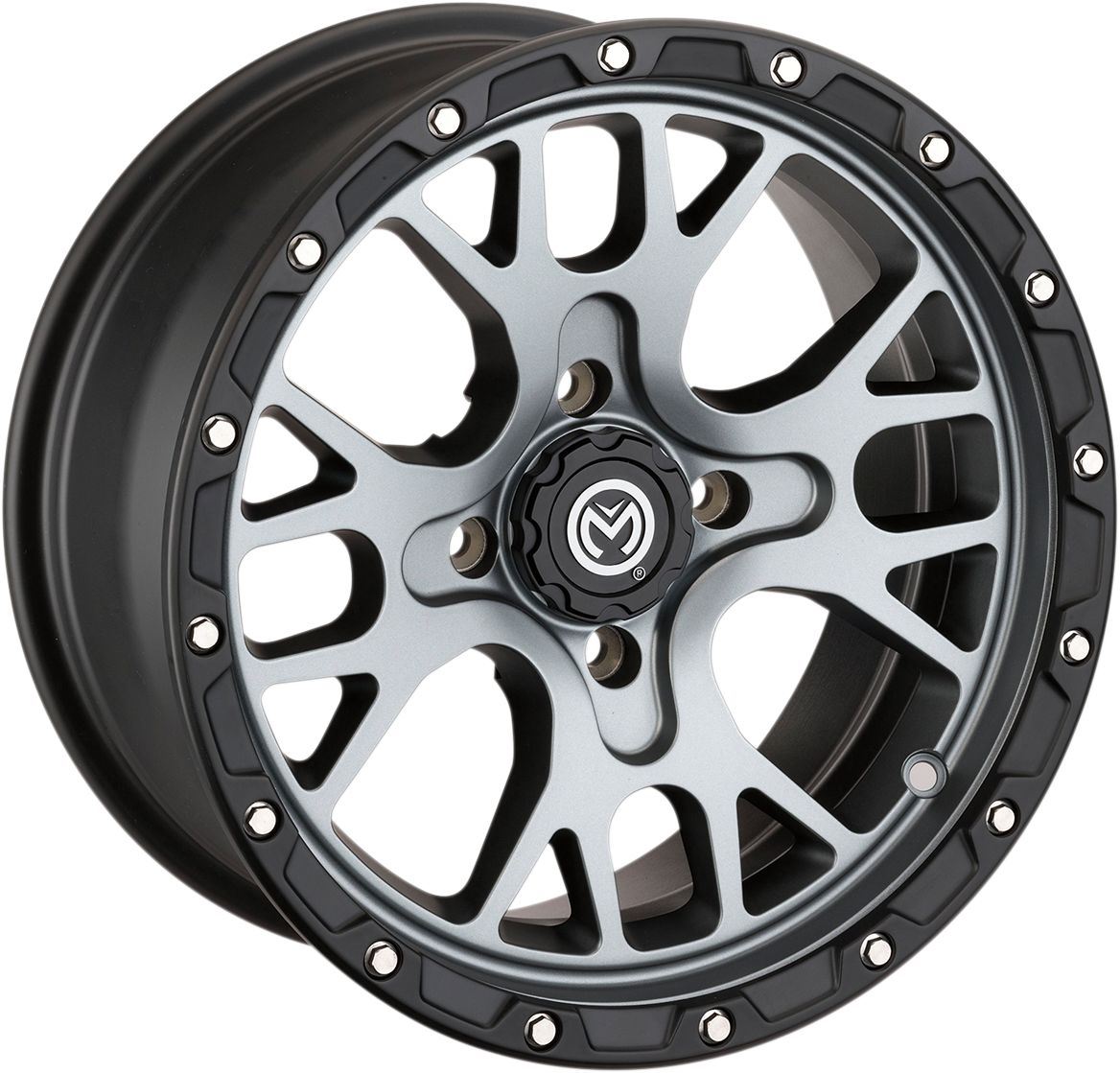 Moose Utility 545X Rocker 15X7 4/110 Alloy Quad UTV Wheel