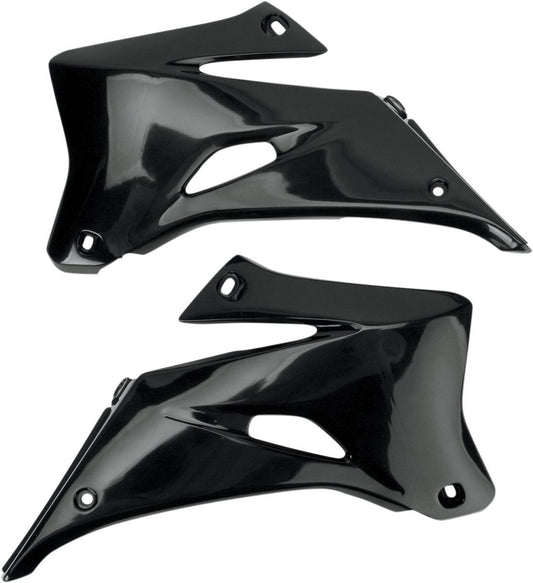 UFO RADIATOR COVERS YAMAHA YZ250/450F BLACK YA03882-001