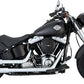 Vance & Hines 3" Twin Slash Slip-On Mufflers Chrome For HD FLS 1690 07-17 16341