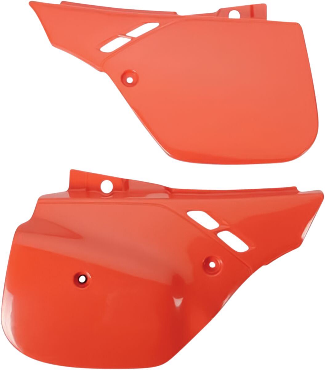 UFO SIDE PANELS HONDA CR125/250/500 CR-ORANGE HO02611-121