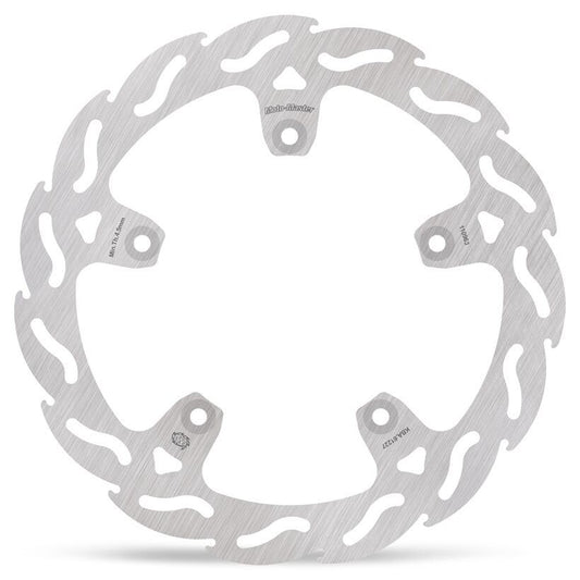 Moto-Master Flame Fixed Brake Rotor For BMW R 1300 GS 2023-2026 Silver 110963