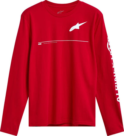 ALPINESTARS Committed Long-Sleeve CSF T-Shirt Red