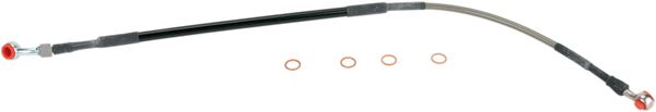 Moose Offroad Braided Brake Line For Yamaha YZ 250 F 2003-2005 Y01-2-021/P