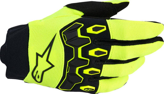 ALPINESTARS Youth Full Bore V2 Gloves YELLOW/BLK 2025 Model