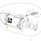 Akrapovic Replacement Exhaust Sticker For Suzuki GSX-S 1000 ABS 15-25 P-VST18AL