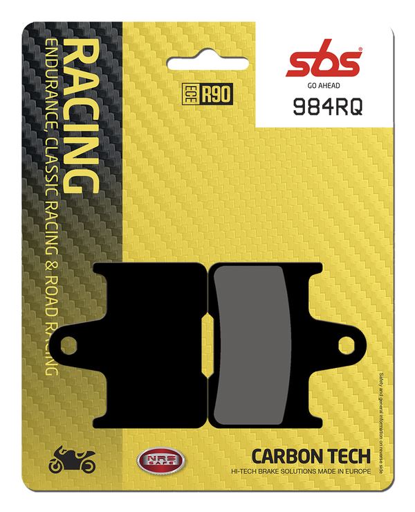 Sbs RQ Road Racing Carbon Tech Brake Pad For BMW M 1000 RR 2021-2024 984RQ