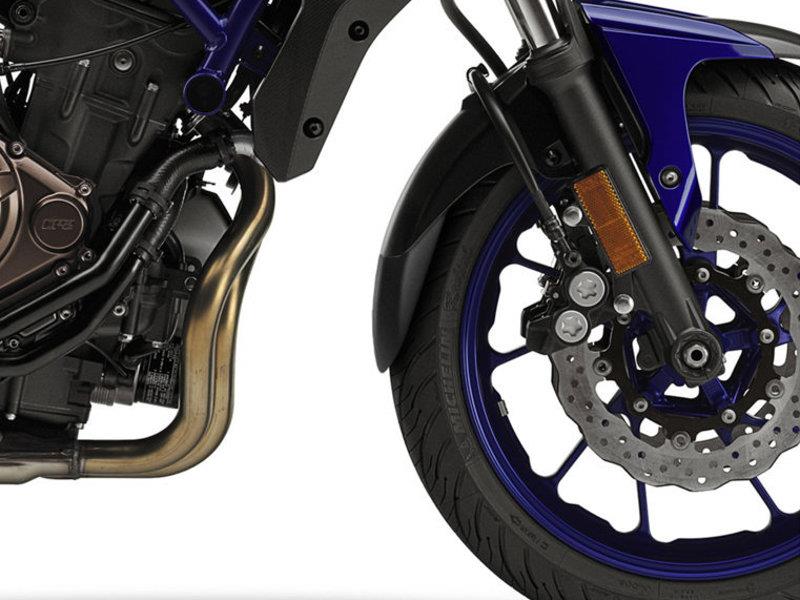 PUIG Front Fender Extender Black for Yamaha MT-07 14-27 7565N
