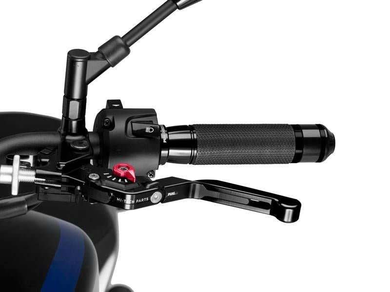 Puig Extendable Folding V3 Clutch (Black Extender With Blue Selector) Red 6480F