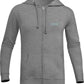 Fleece Womens Zip Aerosol Grey