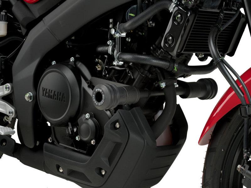 PUIG Vintage 2.0 Frame Sliders Black for Yamaha XSR 125 21-25 20398N