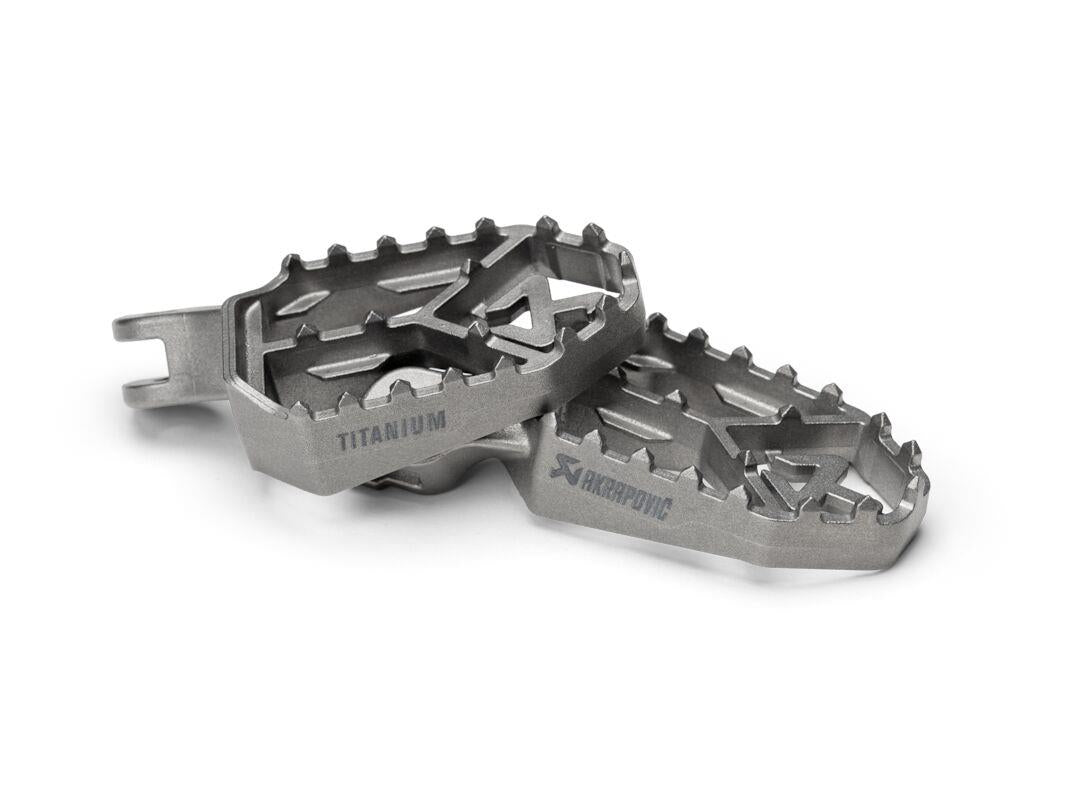 Akrapovic Titanium Foot Pegs For Ducati Multistrada V2 900 ABS 2021-2026 F-D12T1