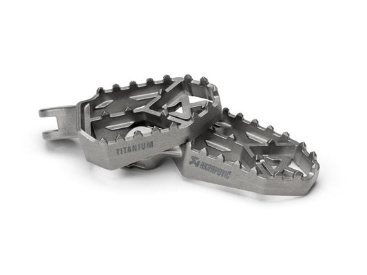 Akrapovic Titanium Foot Pegs For Ducati Multistrada V2 900 ABS 2021-2026 F-D12T1