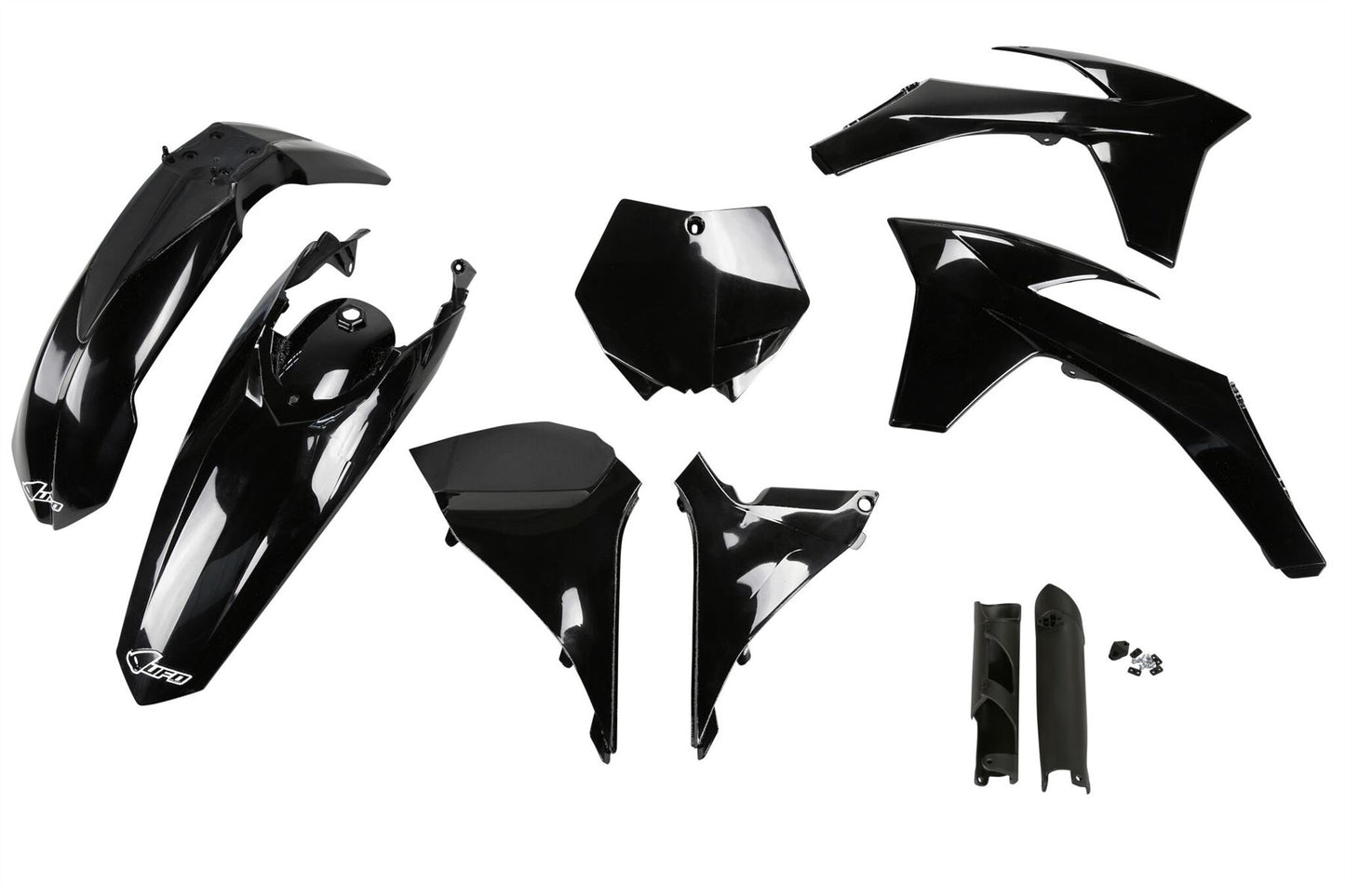 UFO COMPLETE BODY KIT KTM SX/SX-F BLACK KTKIT510E001