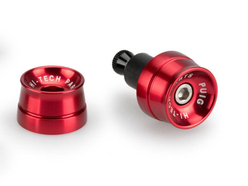 Puig Speed Bar Ends Red 6038J