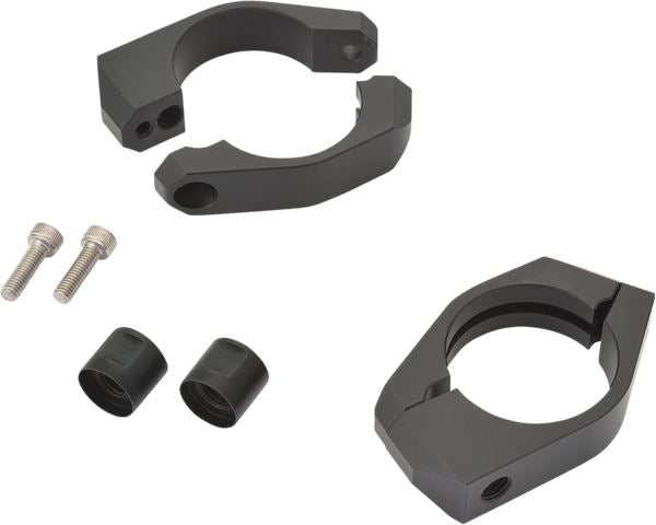 Daytona 39mm Fork Clamp CNC Aluminum Black ECE Approved Mounting Bracket 89856