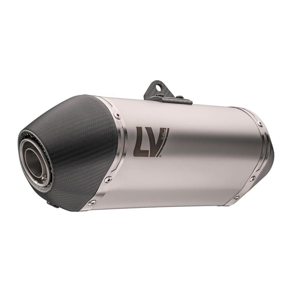 Leovince Muffler Lv-14 For Honda Xl 750 23-24 Silver Stainless Steel 15601