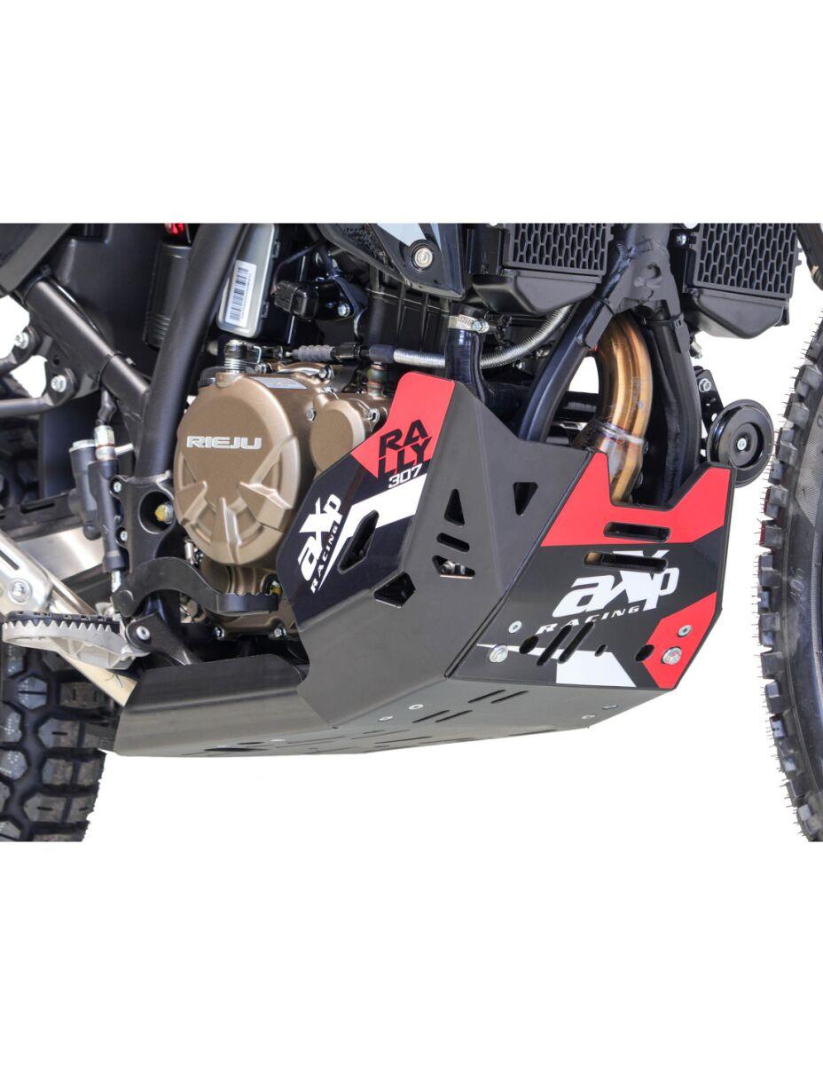 AXP RACING Adventure Skid Plate for Rieju Aventura Rally 307 Black AX1845