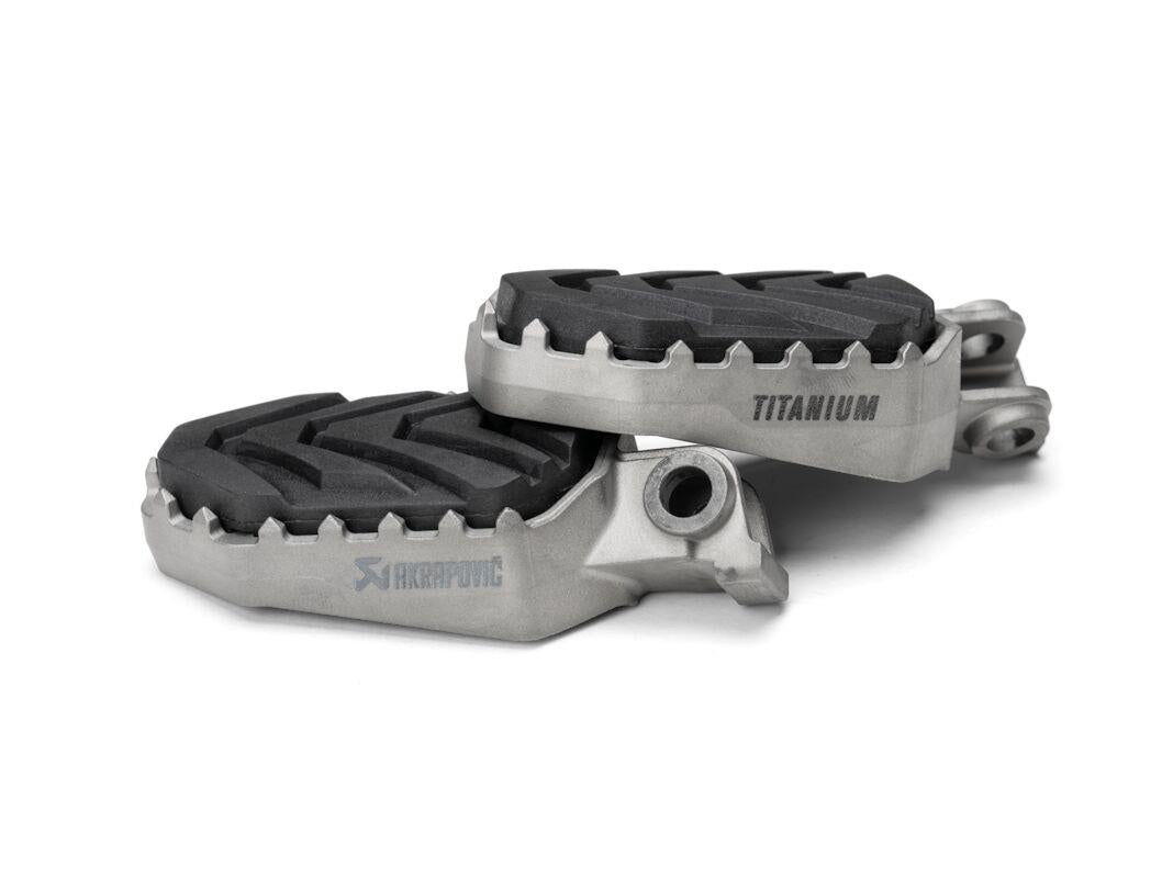 Akrapovic Titanium Foot Pegs For Gas Gas KTM Adv 890 R 2006-2026 F-KTM12T1
