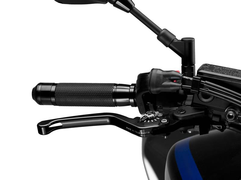 Puig Fixed V3 Brake (Black Lever With Blue Selector) Silver 20585F