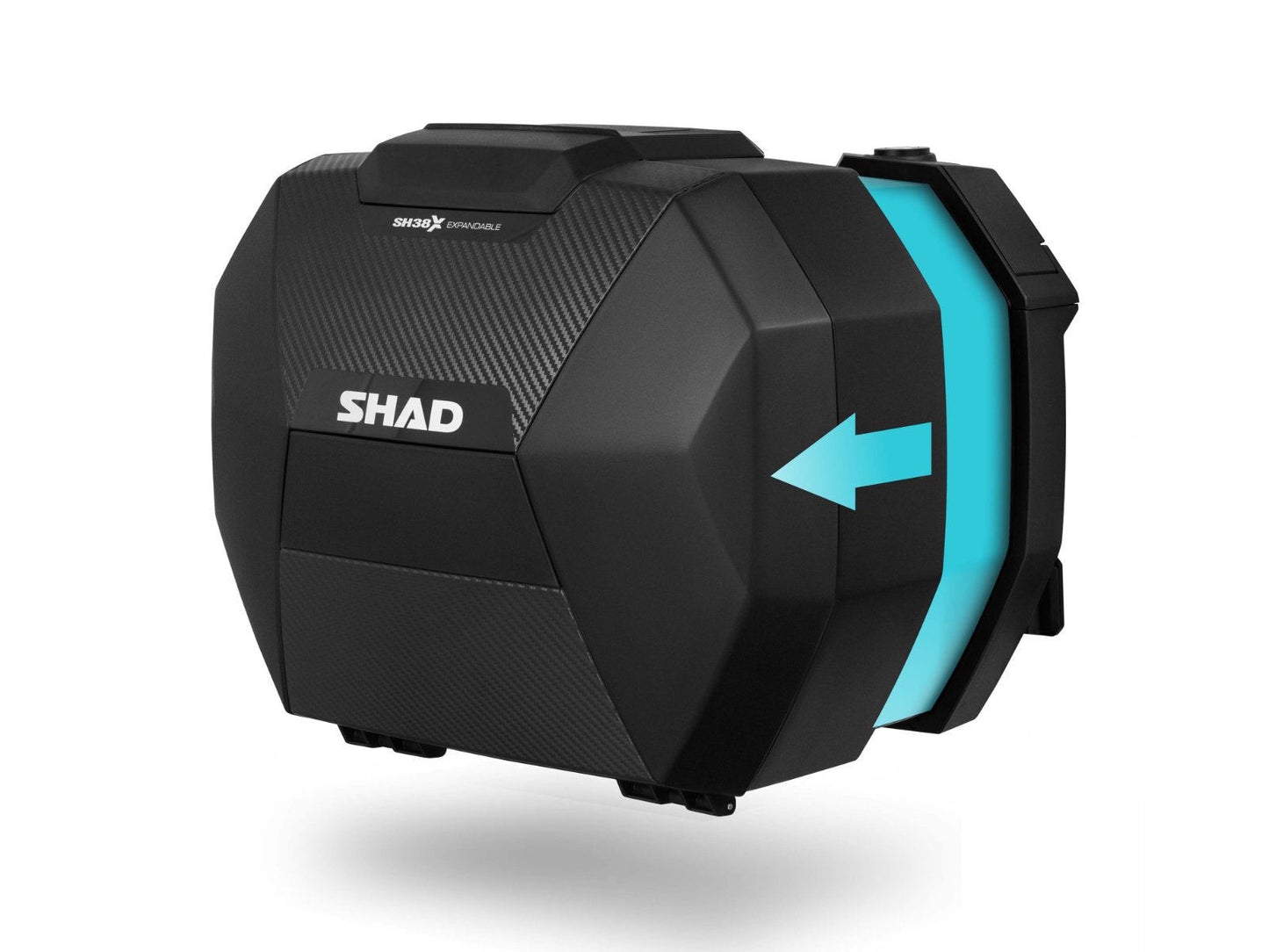SHAD SH38X Expandable Panniers Carbon D0B38106