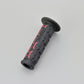 Daytona Grippy Grip GGD-Ground Grips 22.2mm Open End Black Red Pair 25172