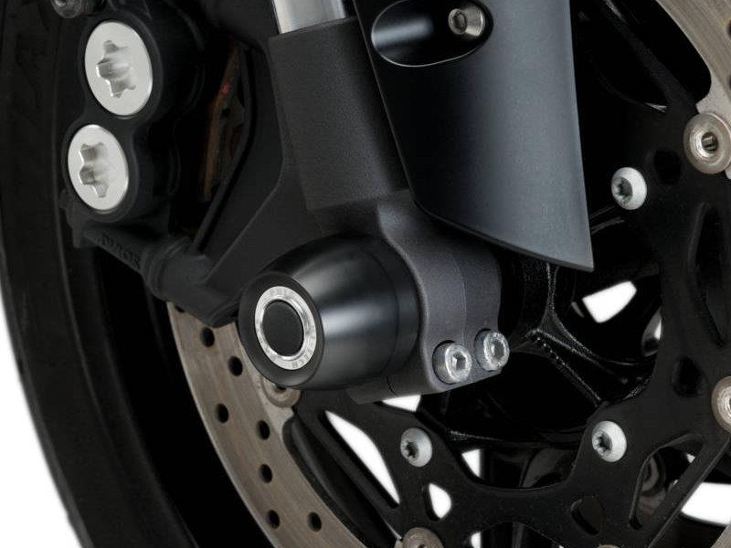 PUIG PHB19 Front Fork Protector Black for Yamaha MT-10/MT-10 SP 22-25 20050N