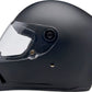 BILTWELL Lane Splitter Flat Black Motorcycle Helmet