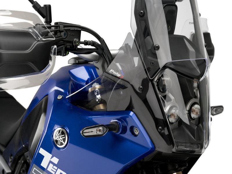 PUIG Front Deflectors Light Smoke for Yamaha Tenere/Explore/Extreme/Rally 700 19-25 21263H