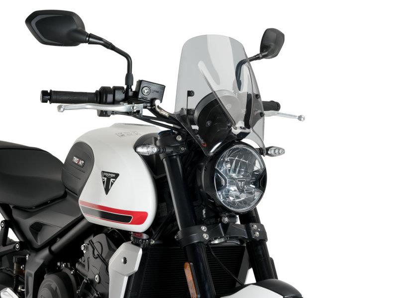 PUIG New Generation Sport Screen Black for Triumph Trident 660 21-25 20638N