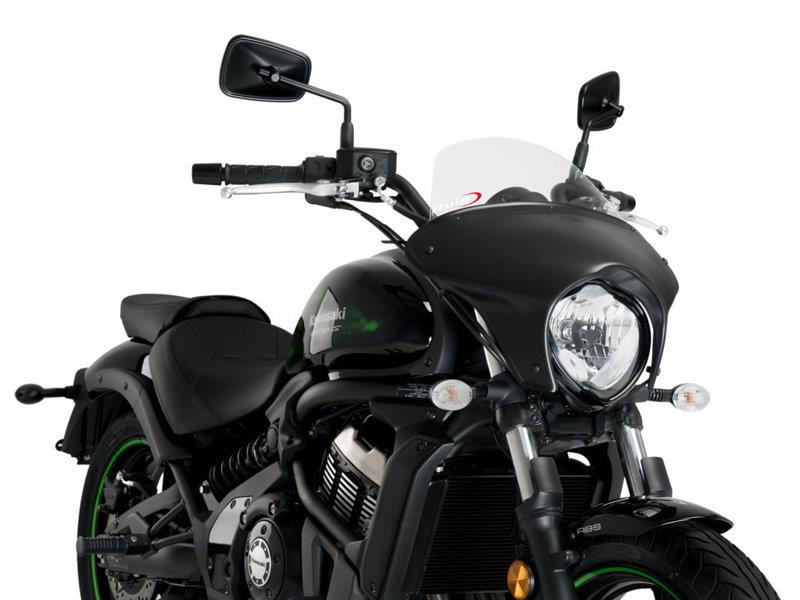 PUIG Batwing Touring Screen Clear for Kawasaki Vulcan 650 S 15-25 21076W