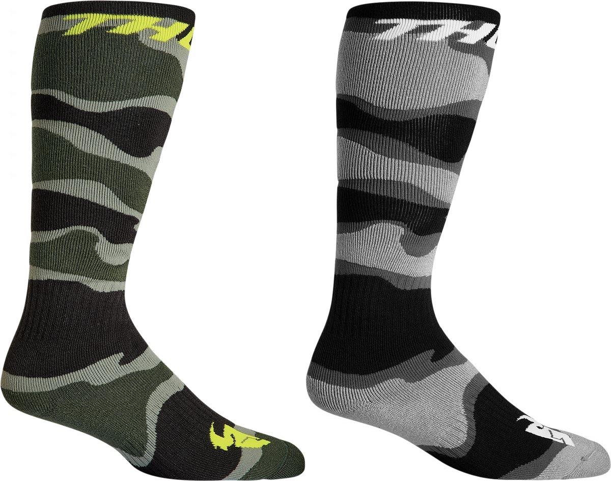 THOR Youth MX Motorcross Camo Socks  2023 Model