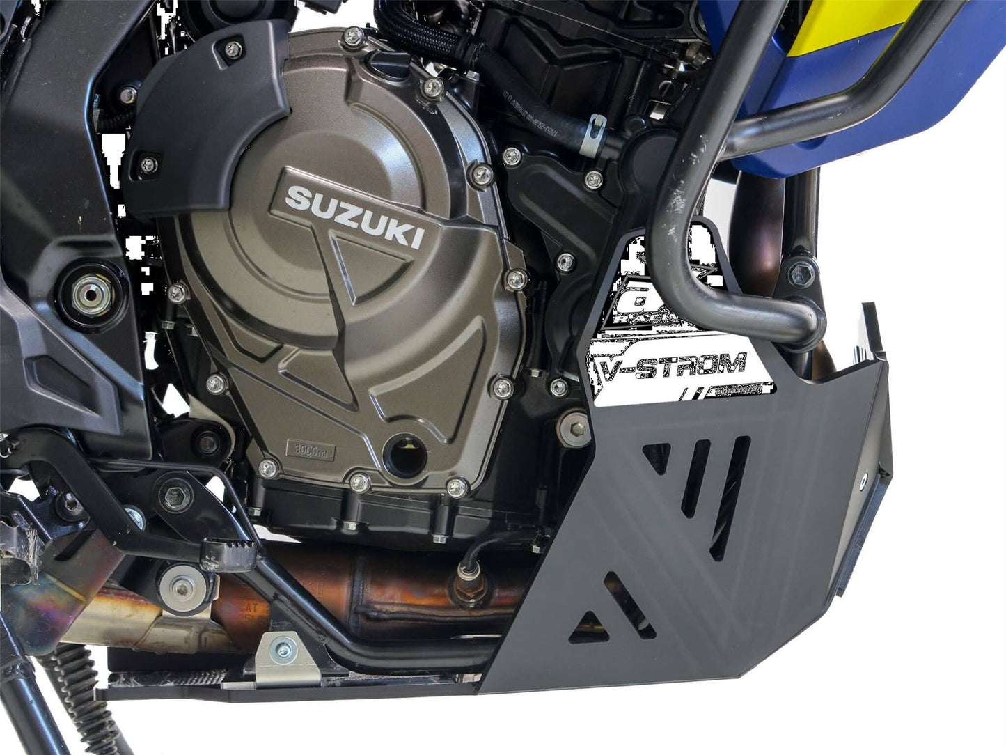 AXP Racing Adventure Skid Plate For Suzuki V-Strom 800 2023-2025 Black AX1704