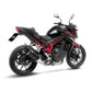 Leovince Muffler Lv-14 R For Honda For CB 750 23-24 Cb 750 Black Stainless Steel 15600bu